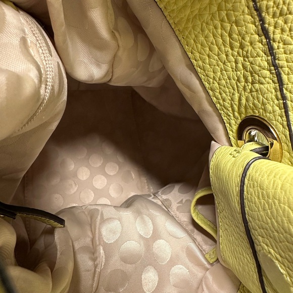 Kate Spade Lime Green Leather Shoulder Bag - Picture 13 of 16